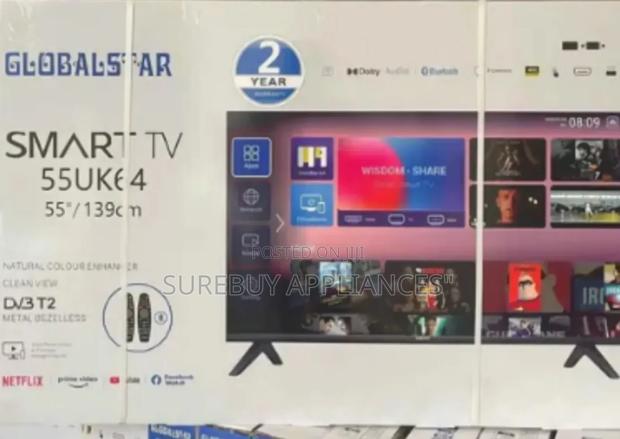 Globalstar 55inch Smart Android Tv, - main view