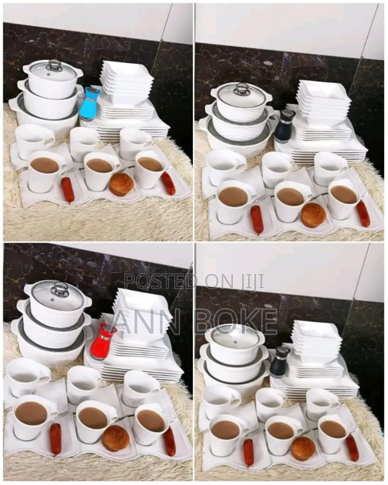 *Restocked! *
 *33 PCS Wavy Dinner Set*