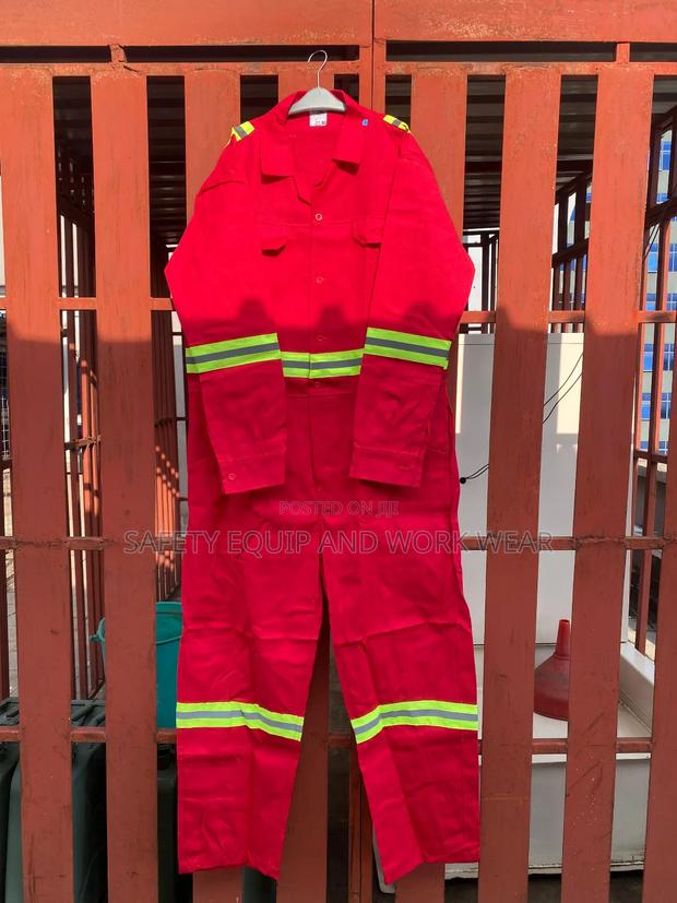 Reflective Overall For Full Body Safety Gear.