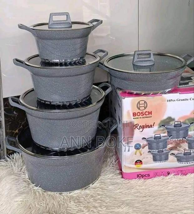 Price Drop Bosch Granite Cook Ware Set Original - main view
