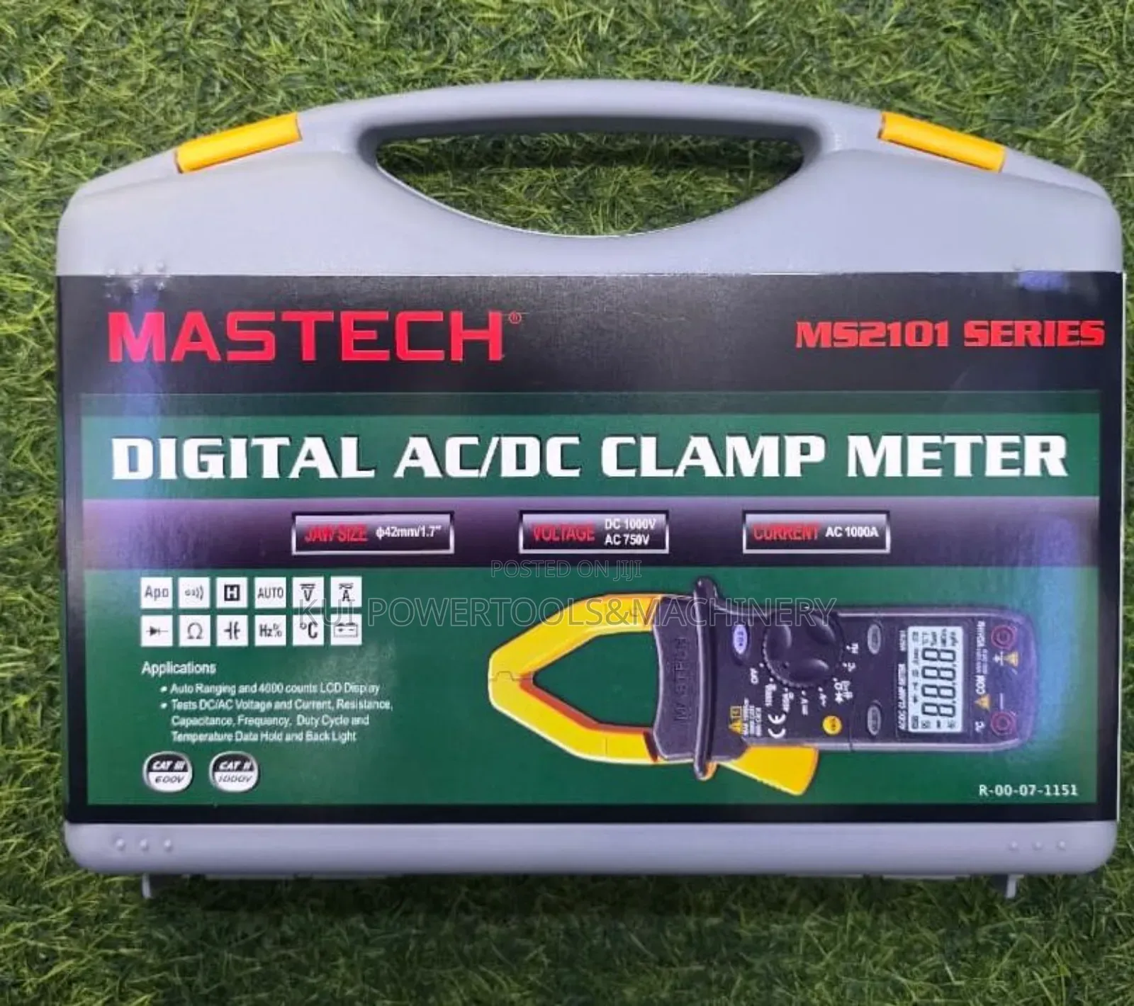 Digital Ac/Dc Clamp Meter 1000v / Clamp Meter