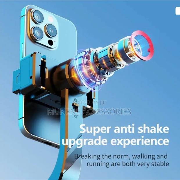 C08 Phone Stabilizer Gimbal 1axis Tripod Remote Selfie Stick - thumbnail 5