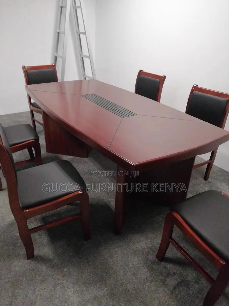 Office Table:Formal Conference Table – Casual Mahogany 240cm