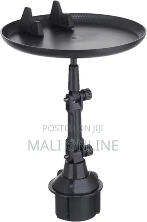 Universal 360° Swivel Car Cup Holder Tray Table & Phone Slot