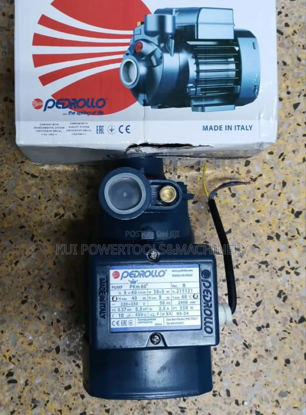 Affordable 0.5hp Water Pump/ 0.5hp Pedrollo