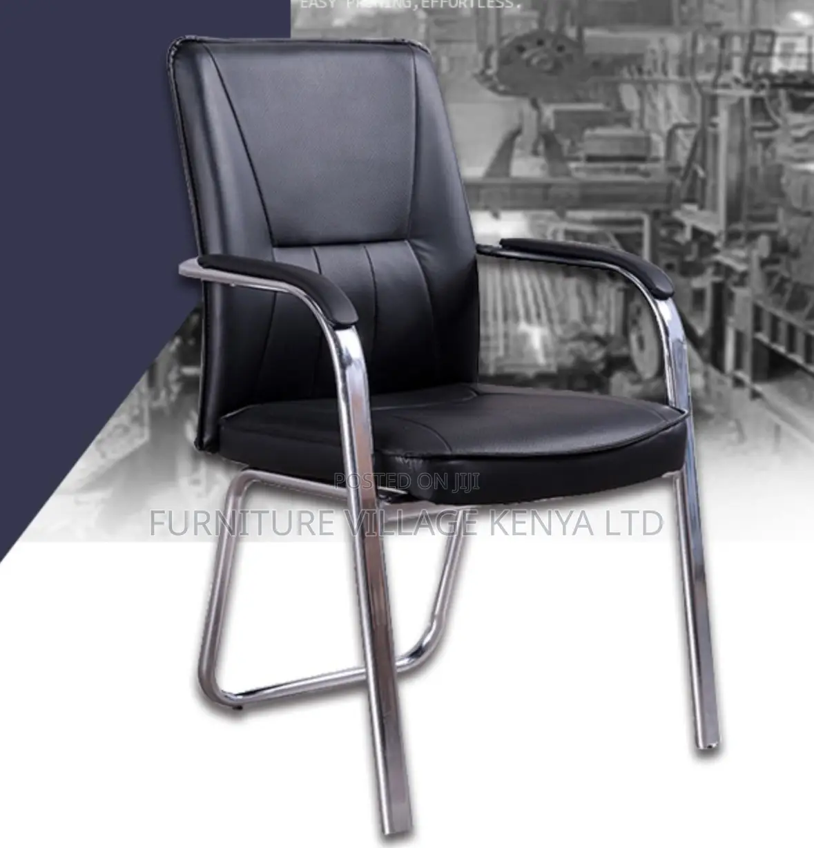 Office Chair:Company Staff Meeting Leather Comfortable Chair