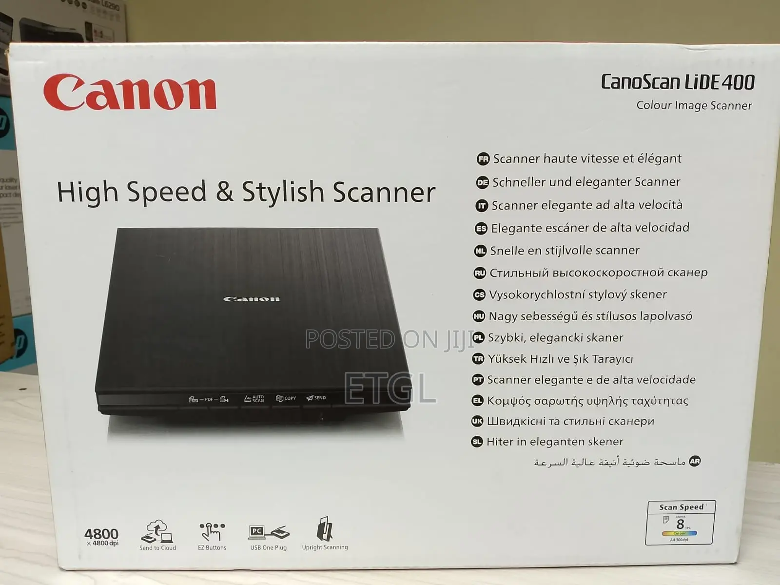 Canon Canoscan Lide 400 Flatbed Scanner