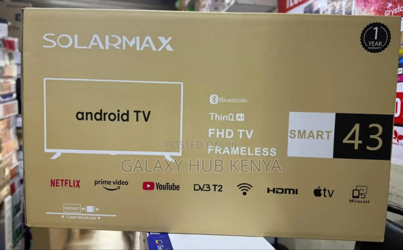 Solarmax 43 Smart Android Tv
