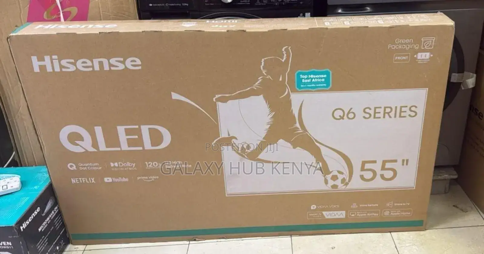 Hisense 55′′ Q6n Qled Tv (Q6 Series) – 55q6n