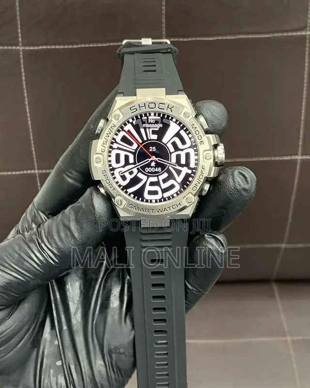 G-shock Design Smart Watch Men Sports Fitness Tracker Hy-01