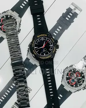 G-shock Design Smart Watch Men Sports Fitness Tracker Hy-01