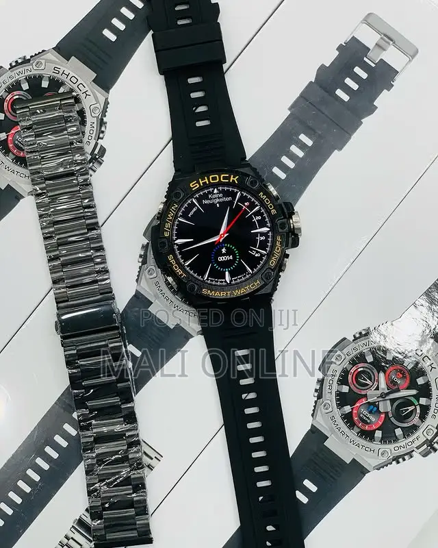 G-shock Design Smart Watch Men Sports Fitness Tracker Hy-01