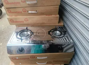 Gas Cooker 2 Burner Stainless Steel- Rg/538