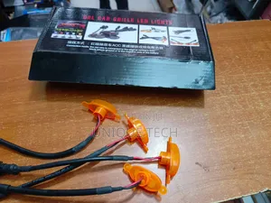 4 PCS Car Grill Lights – Enhance Visibility Style Fast