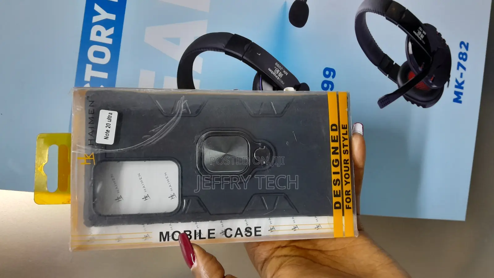 Samsung Galaxy Note 20 Ultra Ring Holder Hard Case