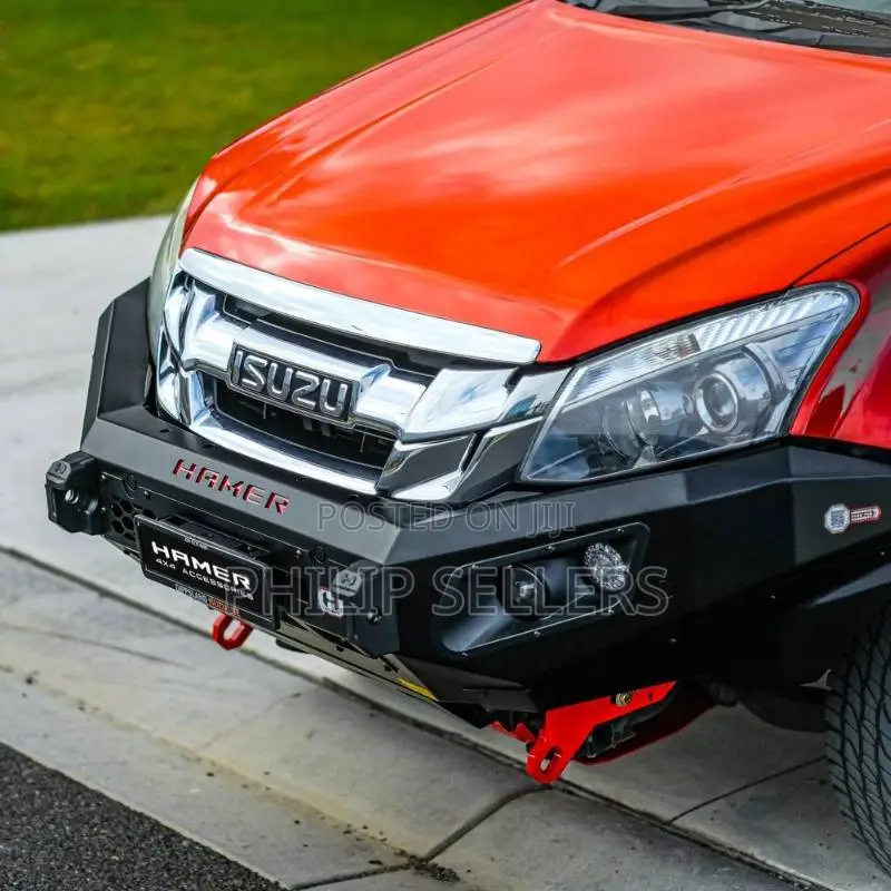 Hamer King Series Bull Bar Is a Bumper Replacement Bull Bar