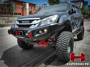 Hamer King Series Bull Bar Is a Bumper Replacement Bull Bar
