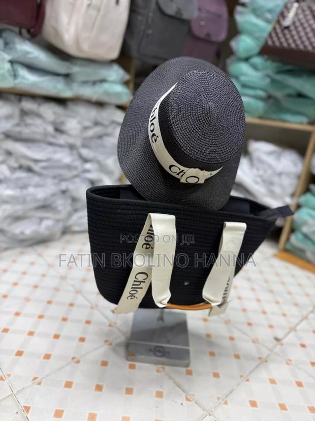 Black Chloe Bag With Hat - thumbnail 4