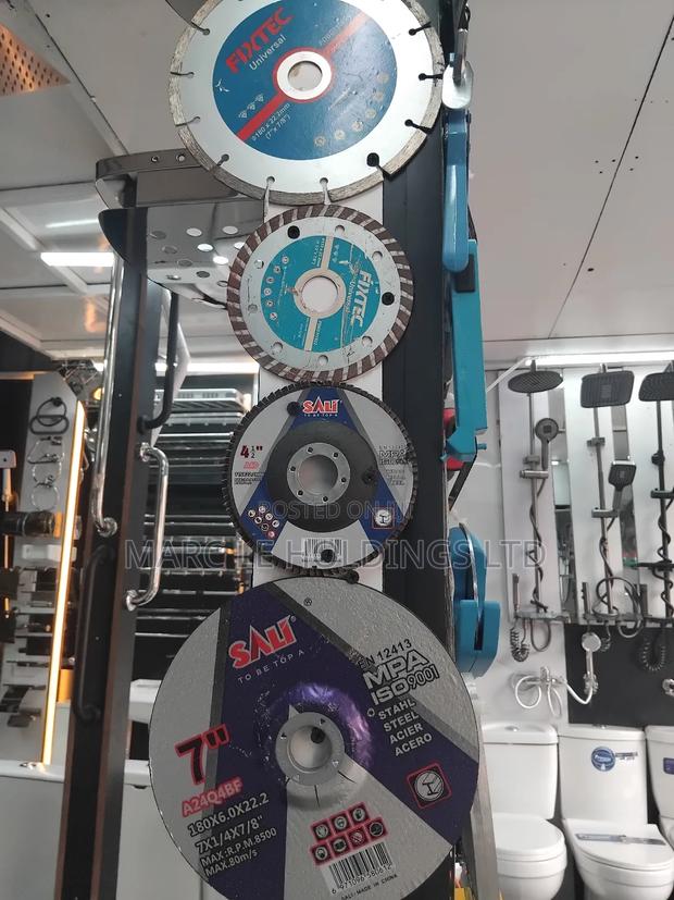 Cuttings And Grinding Disks - main view