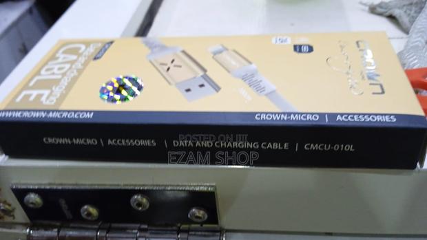 Crown Data and Charging Cable - main view