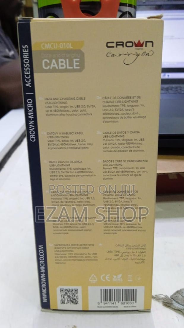 Crown Data and Charging Cable - thumbnail 4