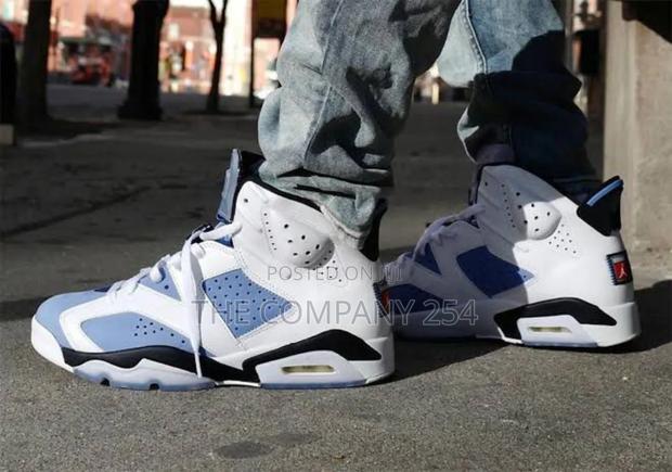 Quality Jordan 6 Retro Unc Leather Sneakers Shoes