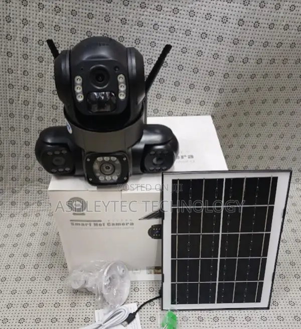 4g Solar Simcard V380 Triple Lens Three Screens Camera
