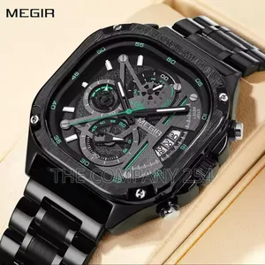 Restocked Megir Chronograph Gents Watch Casual Watch