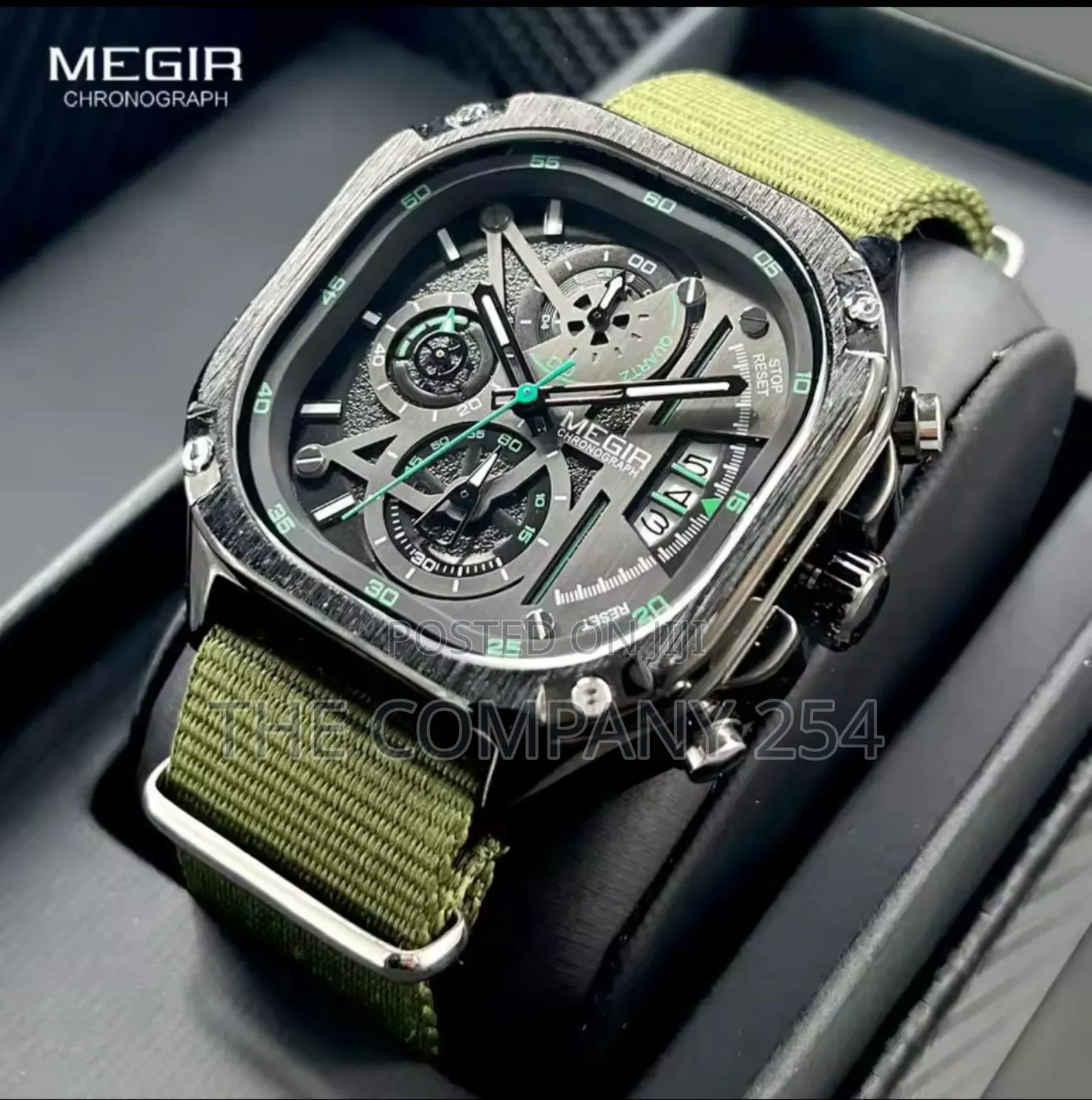 Restocked Megir Chronograph Gents Watch Casual Watch