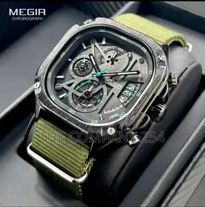 Restocked Megir Chronograph Gents Watch Casual Watch