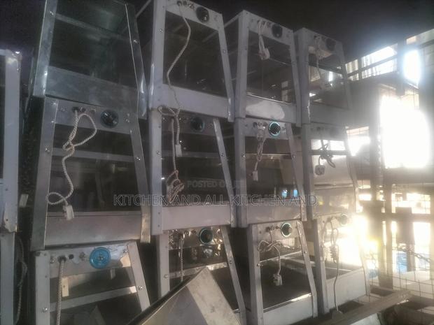 Top Quality Ss Chips Warmer Display
