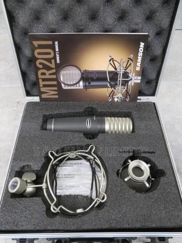 Samson Mtr231 Condenser Microphone With Shockmount Case - thumbnail 2