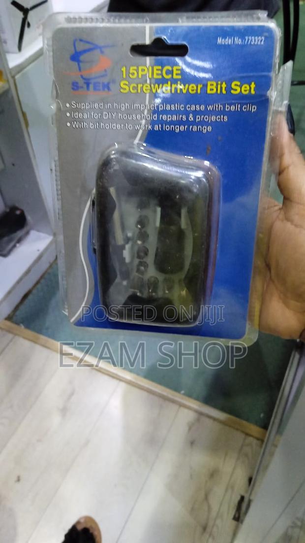 S-Tek 1 5piece Screwdriver Bit Set - thumbnail 3