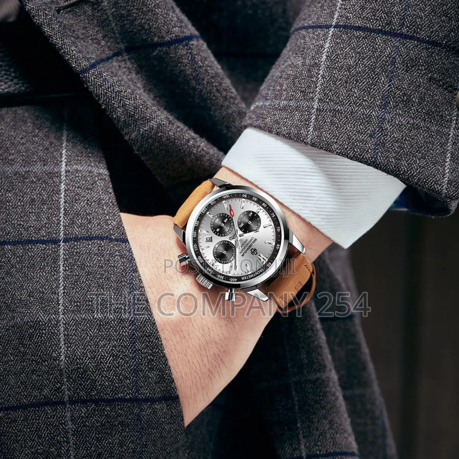 Golden Hour Original Analogue Series Leather Strap Watches