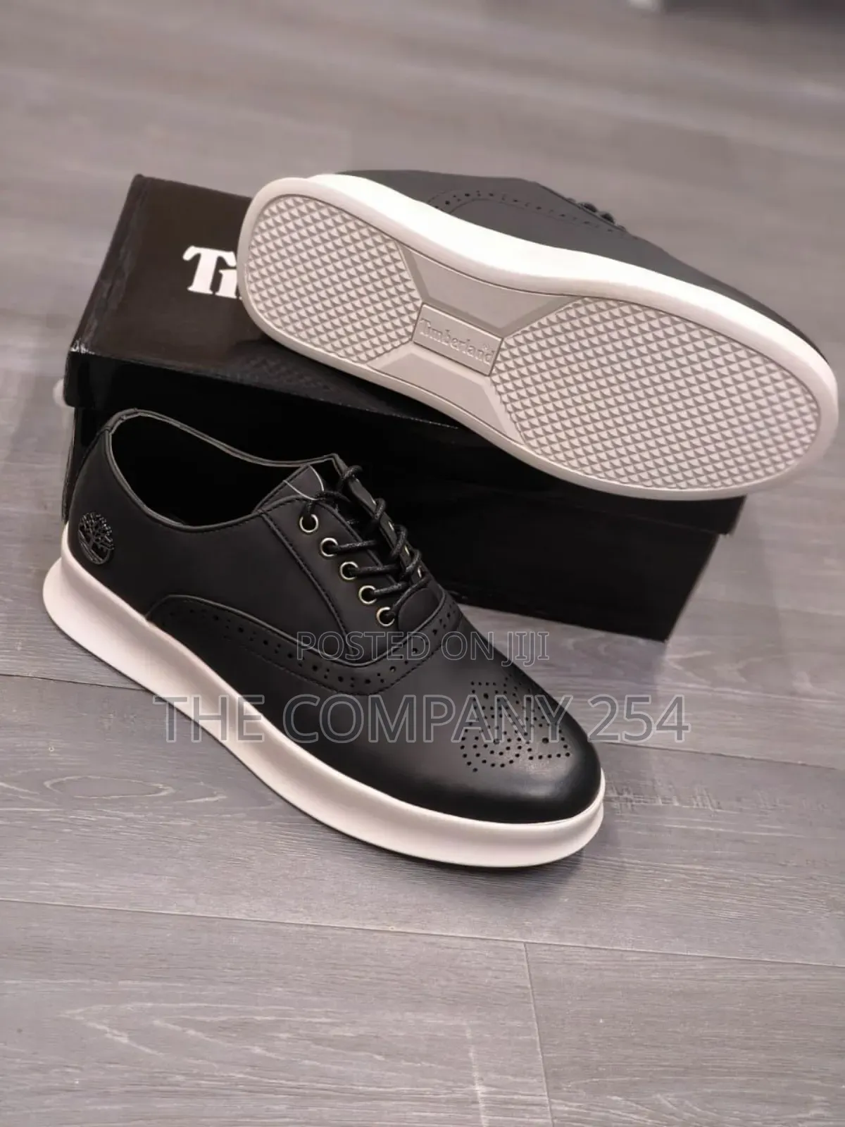 Quality Leather Timberland Rubber Sole Casual Shoes