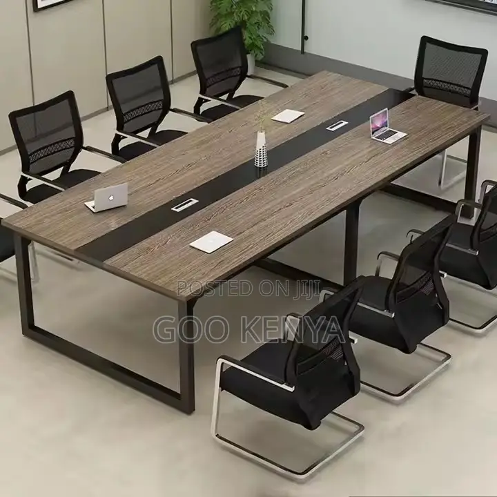 Office Table ; 2.4meters Strip Conference Office Table