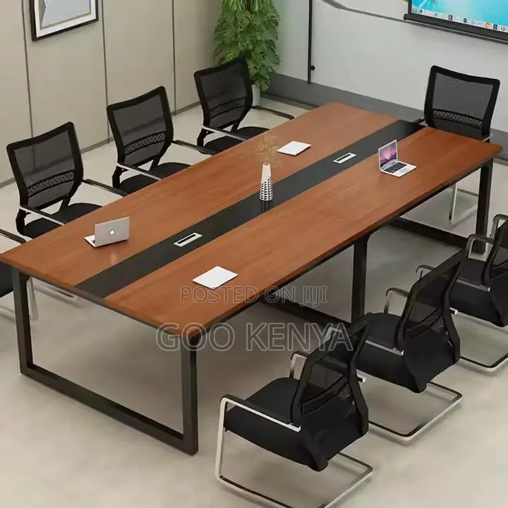 Office Table ; 2.4meters Strip Conference Office Table