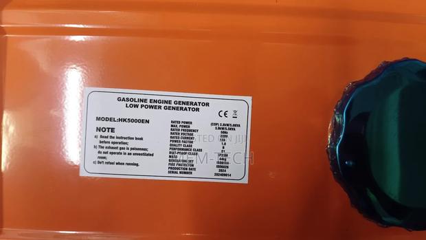 5.5kva Hisaki Generator-Petrol Generator - thumbnail 2
