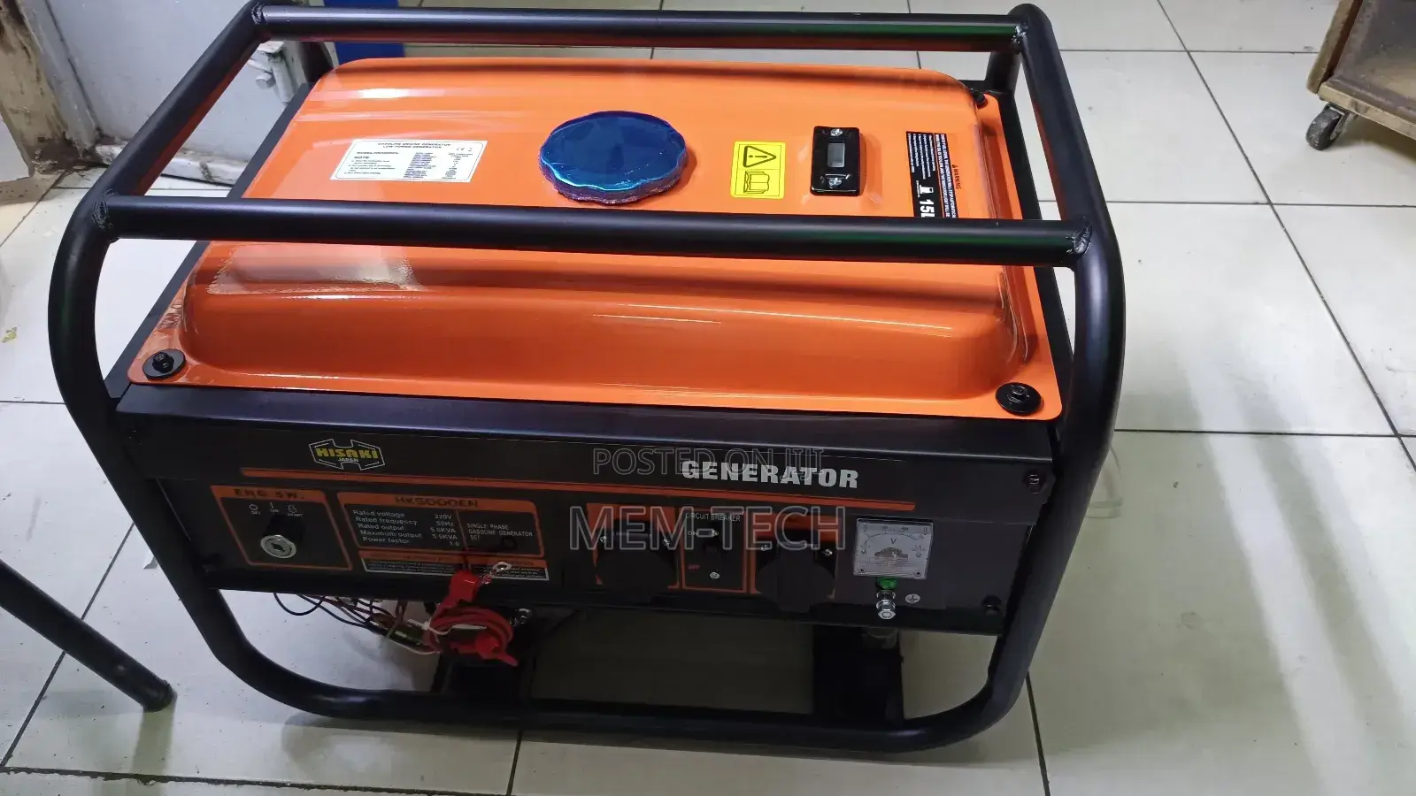 5.5kva Hisaki Generator-Petrol Generator