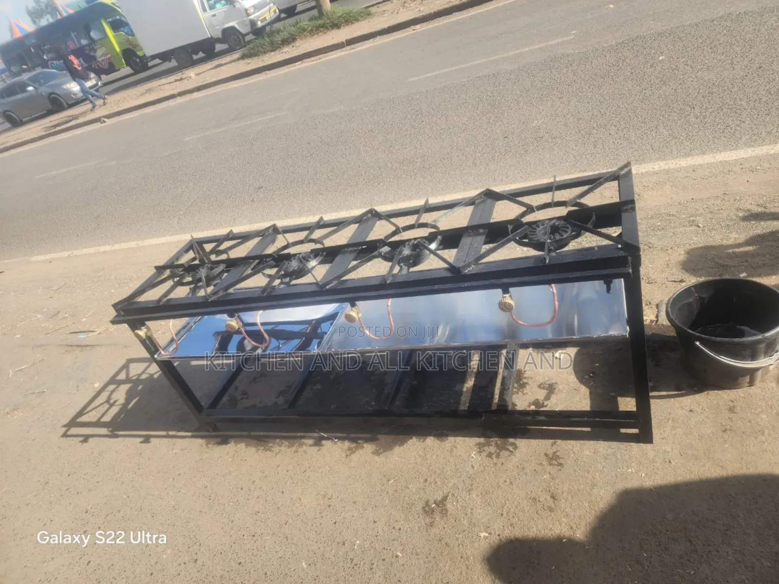 High Pressure Mild Steel 4 Burner Cooker