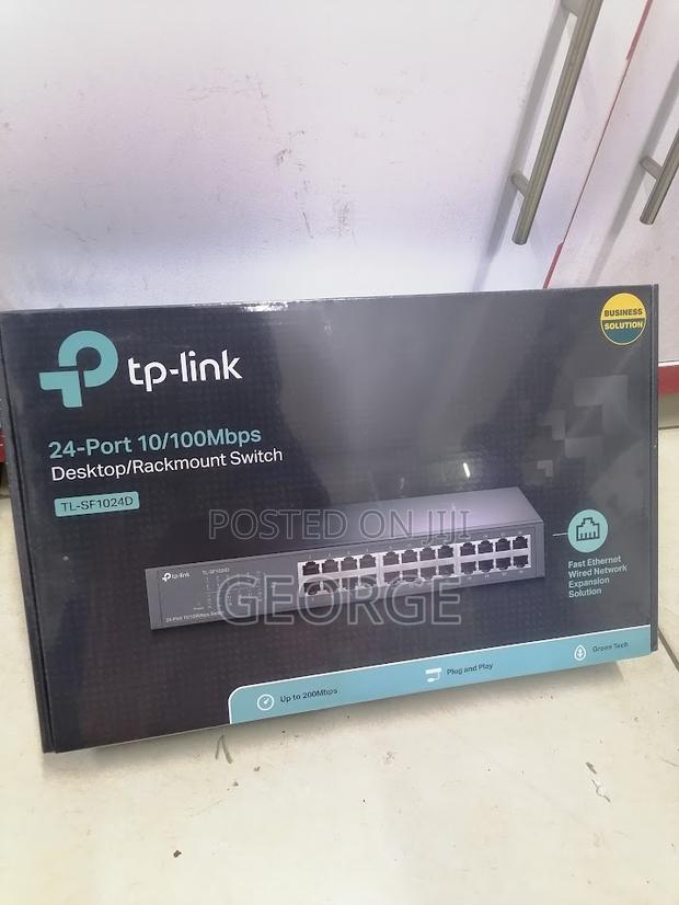 Tp- Link 24 Port Desktop Switch- Tl-Sg1024d