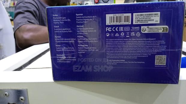 Tp-Link 5- Port Gigabit Desktop Poe+Switch - main view