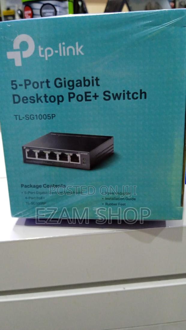 Tp-Link 5- Port Gigabit Desktop Poe+Switch - thumbnail 3