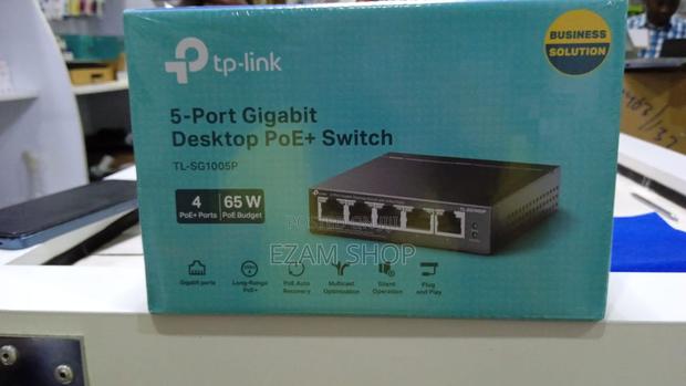 Tp-Link 5- Port Gigabit Desktop Poe+Switch - thumbnail 6
