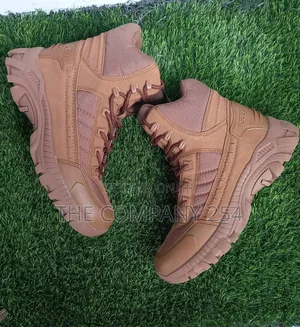 Ass33 Outdoor Quality Leather Military Hiking Boots Shoes