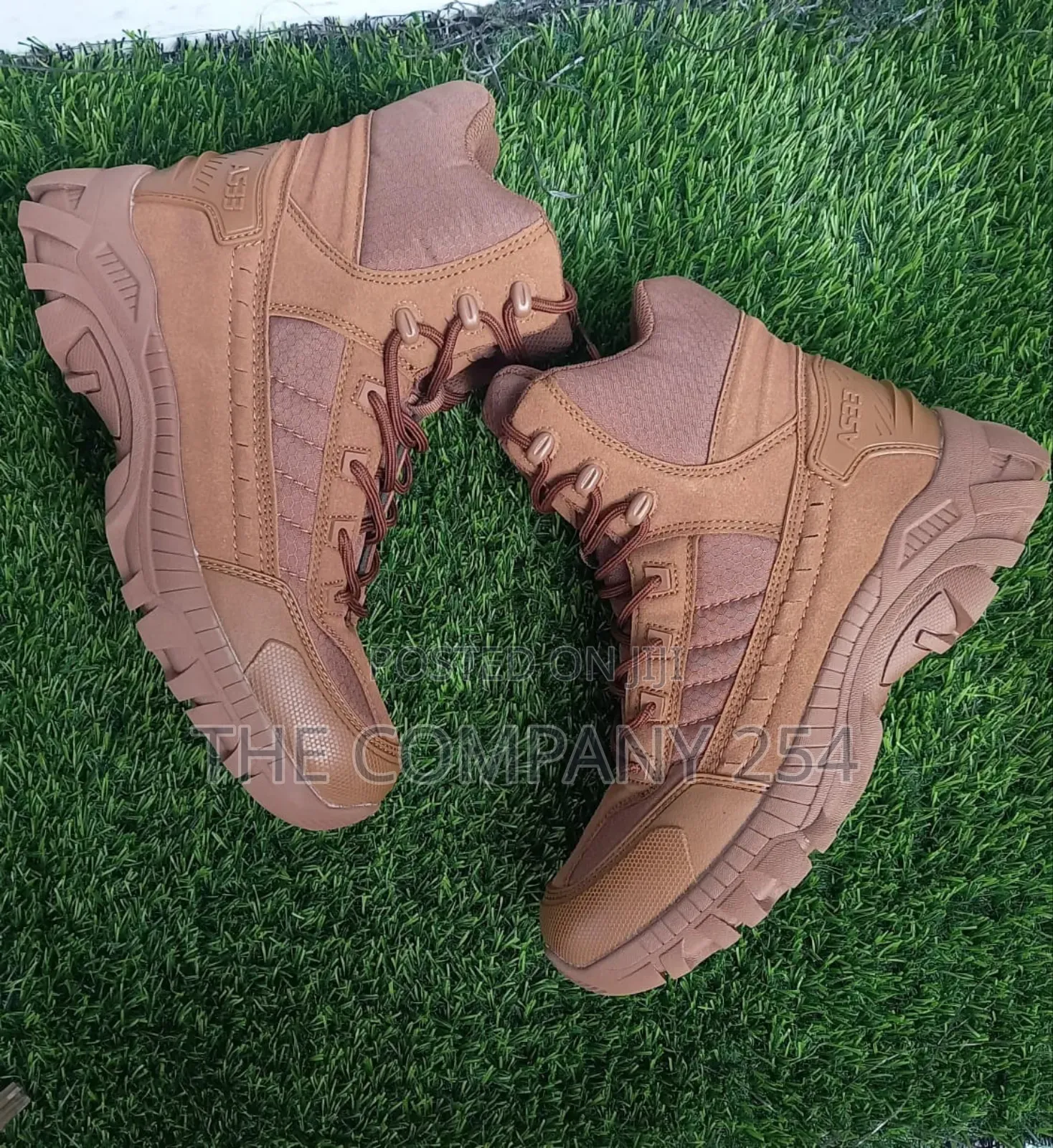 Ass33 Outdoor Quality Leather Military Hiking Boots Shoes