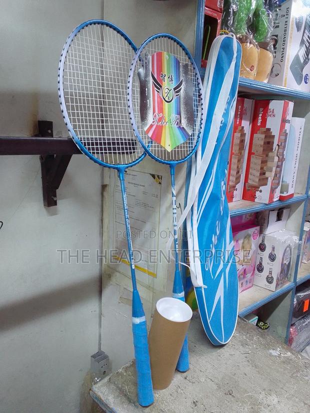 Kids Badminton Racket Pink and Blue Available