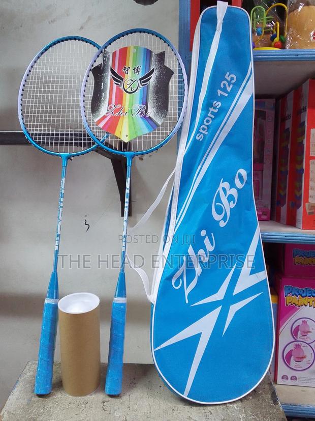 Badminton Racket Blue Colored Recommended for Kids