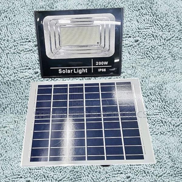 Heavy-Duty 200 Watts Solar Flood Light With Remote Control - thumbnail 2