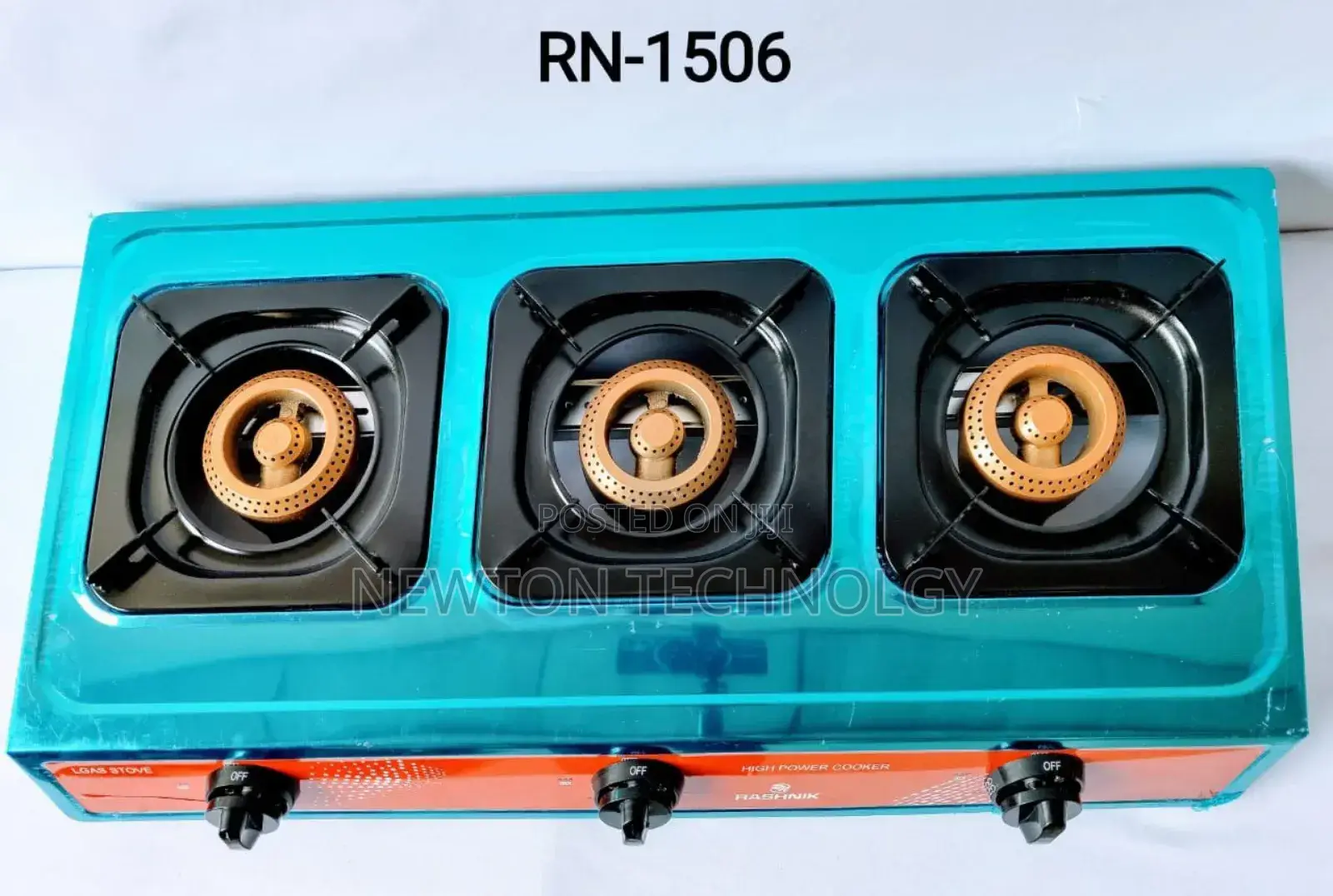 Rashnik 3 Burner Gas Cooker